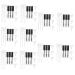 Didiseaon 5 Sets Mascara Tube Glass Containers Air Traffic Control Abs Cosmetic Bottles
