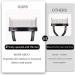 Eyelash Comb Eyelash Seperator Tool Arc Design Lash Comb Eyelash Brush Makeup Tool 98 - Buy Online on GoSupps.com