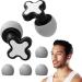 Swimming Ear Plugs - Reusable Silicone Ear Plugs for Noise Reduction | Sleeping Ear Plugs for Concerts Swimming Airplane Musicians Motorcycle Serut Black - Buy Online on GoSupps.com