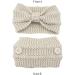 amangul Knitted ide Headband Elastic Knotted Turban ith Button Crochet Hair Bands Ear armer Soft for Head rap for omen(Black) - Buy Online on GoSupps.com