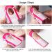 PuraQuot 100PCS Nail Paper Forms Nail Extension Form Stickers Adjustable Nail Forms for Gel Builder Perfect for Nail Art for Home & Salon - Buy Online on GoSupps.com