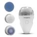 Facial Cleansing Brush - Electric Facial Exfoliating Massage Brush with 3 Cleanser Heads 3 Speeds Adjustable Waterproof & Rechargeable for Deep Cleaning Removing Blackhead Face Massaging