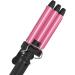 Mini Waver Curling Iron | 1/2 Inch Hair Crimper with Ceramic Tourmaline | Dual Voltage Travel Hair Waver for Beach Waves | Pink - Buy Online on GoSupps.com