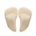 FRCOLOR 3 Pair Absorption Insoles Work Insoles Flat Foot Insoles Platypodia Shoe Pads Leisure Insoles Shoe Inserts Forefoot Cushion Pads Protection Forefoot Sports Shoes Pad Damping