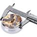 ROC with Wings Portable Metal Pill Box - Round Mini 3-Compartment Travel Case for Small Pills | Black Design - Buy Online on GoSupps.com