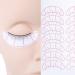 25 Pairs Exercise Eyelashes & 7 Pairs Eye Pads - Beginner Eyelash Extension Accessories | Self-Adhesive Artificial Eyelash Strips - 65-Part Set - Buy Online on GoSupps.com