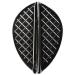 COSMO DARTS FIT Flight PRO Dart Flights D-3 Black
