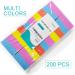 NOVAL 200 Count Disposable Toe Separators Foam - Pedicure Nail Salon Essential - Bulk 200 PCS (100 Pairs) Per Pack - Buy Online on GoSupps.com