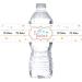 MonMon & Craft It's Twins Water Bottle Stickers / Oh Babies Bottle Wrappers / Baby Shower / Welcome Baby / Baby 1st Birthday Party Water Labels Supplies Waterproof ( Set of 32 )