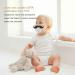 Mustache Pacifier for Babies and Toddlers - Funny Silicone Pacifier, Shower Gift Unisex - Buy Online on GoSupps.com