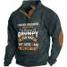 Men's Winter Hoodie - Casual Zip Sweatshirt for Outdoor Use | Comfortable Long Sleeve Collared Tops (S-3XL) - Navy XL - Buy Online on GoSupps.com