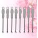 200pcs Stainless Steel Ear Wax Removal Spoon - Portable Ear Pick Scoop - Silver 6*0.6cm - Buy Online on GoSupps.com