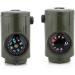 GOODTAKE 7-in-1 Green Survival Whistle | Outdoor Hiking Accessories | 2pcs Pack - Buy Online on GoSupps.com