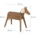 Roba Wooden Garden Horse - Vaulting Horse with Mane & Tail for Gymnastics & Riding - Solid Teak Construction - Buy Online on GoSupps.com