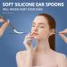 EVNRH Ear Wax Vacuum Replacement Silicone Spoons - 10 Pcs | Soft & Reusable Ear Wax Removal Tool - Buy Online on GoSupps.com