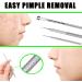 5-in-1 Blackhead Remover Tool Kit | Stainless Steel Pimple Popper Extractor for Face | Includes 4 Tweezers | Professional Blackhead Removal Tool - 0414041 - Buy Online on GoSupps.com