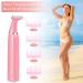RenFox Electric Razors for Women - Rechargeable Bikini Trimmer for Pubic Hair, Legs, Arms, Underarms - Wet & Dry Shaver with 4 Trimming Combs - Buy Online on GoSupps.com