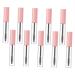 Mikinona 10pcs Mascara Empty Tube Mini Mascara Tubes Mascara Wand Eyelash Cream for Growth DIY Plastic