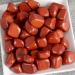 100g Bulk Gemstone Natural red Jasper Minerals Crystal and Tumbled Stone Beads for Crystals fengshui Home Decor Gift Ornaments Stone Mineral Specimen