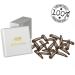HAARallerliebst Hair Clips - 20pc Brown (5cm) with White Storage Box - International Shipping Available - Buy Online on GoSupps.com