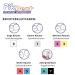 Buy Pikdent Interdental Brushes - 7 Sizes in 1 Pack | Perfect for Dental Care - International Shipping Available - Buy Online on GoSupps.com