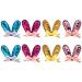 Minkissy 8 pieces of rabbits baby girl hair accessories Easter hair clip girl hair loops sequin hair clips for girls Bowknot-hair needles toddler toddler tie style 2
