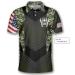 PRIMESTY Custom Patriotic Bowling Shirts for Men - American Flag Jersey, Personalized Polo with Bowling Eagle Design - Buy Online on GoSupps.com