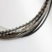 7"-10" Beautiful (Thin & Long) Salt & Pepper Remix Feathers for Hair Extension-7 Feathers