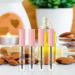 OSALADI 10pcs Mascara Empty Tube DIY Mascara Tube Empty Mascara Wand Travel Brow Plastic Pink Fake Eyelashes - Buy Online on GoSupps.com