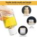 Ysimple 2Pcs 50ml Round Travel Perfume Glass Spray Bottle Refillable Perfume Atomiser Portable Clear Glass Empty Bottle Large Cosmetic Fine Mist Atomizer for Travel Perfume Replacement - Buy Online on GoSupps.com