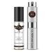 CA Perfume Duo Impression of Velvet Gardenia For Women & Men Sprayer + Body Oil Roll-On Bottles 0.27 Fl Oz+0.33 Fl Oz