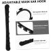 FOMIYES 12-Pack Adjustable Black Ear Hooks - Anti-Leak Mask Extensions for Kids | Soft Ear Protection - Buy Online on GoSupps.com