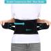 Adjustable Lumbar Belt for Herniated Disc & Sciatica Pain Relief - Breathable Mesh Curved Aluminum Strips Dual Adjustable Closure (Black L - Buy Online on GoSupps.com