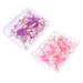 SKISUNO Disposable Brushes 100pcs Double Ended Eyeshadow Brush Cosmetic Make up Escobillas Desechables
