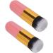 Foundation Brush Lightweight Portable Dense Synthetic Soft Bristles Cosmetic Brush for Liquid Cream Powder Blending - Buy Online on GoSupps.com