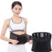 GTHNHD Waist Trainer Lumbar Brace Belt Summer Lower Back Brace Support Waist Trainer Lumbar Belt Waist Cincher X-Large Black - Buy Online on GoSupps.com