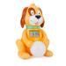 Bigmonat children's alarm clock cute dog children's alarm clock student -specific time -controlled alarm clock home creative digital clocks are used driven by network adapter or battery yellow
