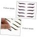 Healvian 80 Pairs Eyeliner Eyelid Line Stickers Invisible Eye Line Strips Glitter Stickers Stiker Plastic - Buy Online on GoSupps.com