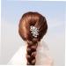 FRCOLOR 1pc Hair Comb Rhinestone Headpiece Women Hairpin Comb Wedding Headpiece for Bride Rhinestone Flower Comb Hair for Women Prom Tiara Bridal Headdress Pearl Light Luxury Alloy Girl - Buy Online on GoSupps.com