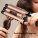Hair Curling Iron Set - 5 in 1 Professional Curling Wand with 3 Barrel Crimper Fast Heating & Ceramic Long Barrel Includes Heat Protective Glove & Clips - International Shipping Available - Buy Online on GoSupps.com
