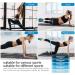 Haquno Elastic Fitness Band Set - 5 Resistance Bands for Strength Training Pilates & Yoga - Natural Latex 5 Starch Levels Includes Storage Box - Blue - Buy Online on GoSupps.com