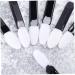 NOLITOY 200 Pcs Sponges Eyeshadow Makeup Eye Shadow Applicator Set Oval Women's Cosmetic Mx2pcs Whitex2pcs - Buy Online on GoSupps.com