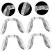 Cabilock Glasses Nose Pads - 4 Pieces Transparent Saddle Bridge Cushions for Adults & Kids - 2.3x2cm Comfort & Support for Reading Glasses - Buy Online on GoSupps.com