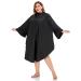 Hairdresser cape hair salon cape for hair coloring black