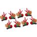 Reindeer Antler Hair Pins Lightweight Christmas Hair Clips 4 Pairs Fashion for Christmas Party - Buy Online on GoSupps.com