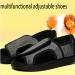 LEEWEE Open Toe Diabetic Orthopedic Slippers - Extra Wide Fit Sandals for Sensitive Feet - Grey, Size 34 - Buy Online on GoSupps.com
