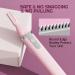 Rechargeable Electric Eyebrow Trimmer for Women - Painless Facial Hair Shaver & Detail Razor in Pink | Perfect for Face Neck and Lips - Buy Online on GoSupps.com