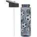 Smash Sipper Water Bottle 700ml with Straw - Football Black | Best for Hydration & Sports - Buy Online on GoSupps.com