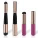 2Pcs Double-Headed Silicone Lip Brush Applicator Reusable Lip Mask Applicator Portable Lipstick Applicator Brushes Beauty Tool Kits for Lip Balm Lip Gloss Lip Stick and Concealer