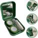 Ultechnovo Glitter Contact Lens Container Set - Travel-Friendly Makeup Case & Mirror Tool for Easy Removal - Buy Online on GoSupps.com